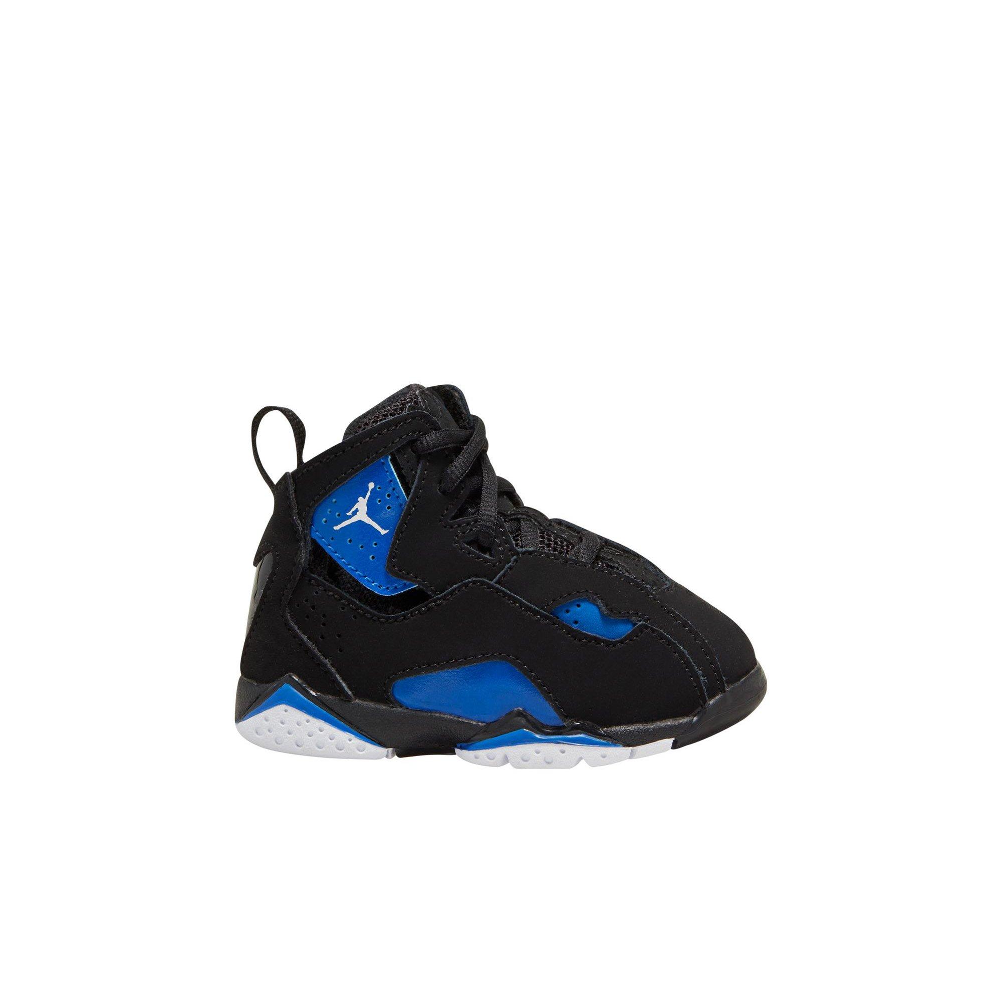 Jordan True Flight "Black/White/Game Royal" Toddler Boys' Shoe - BLACK/ROYAL